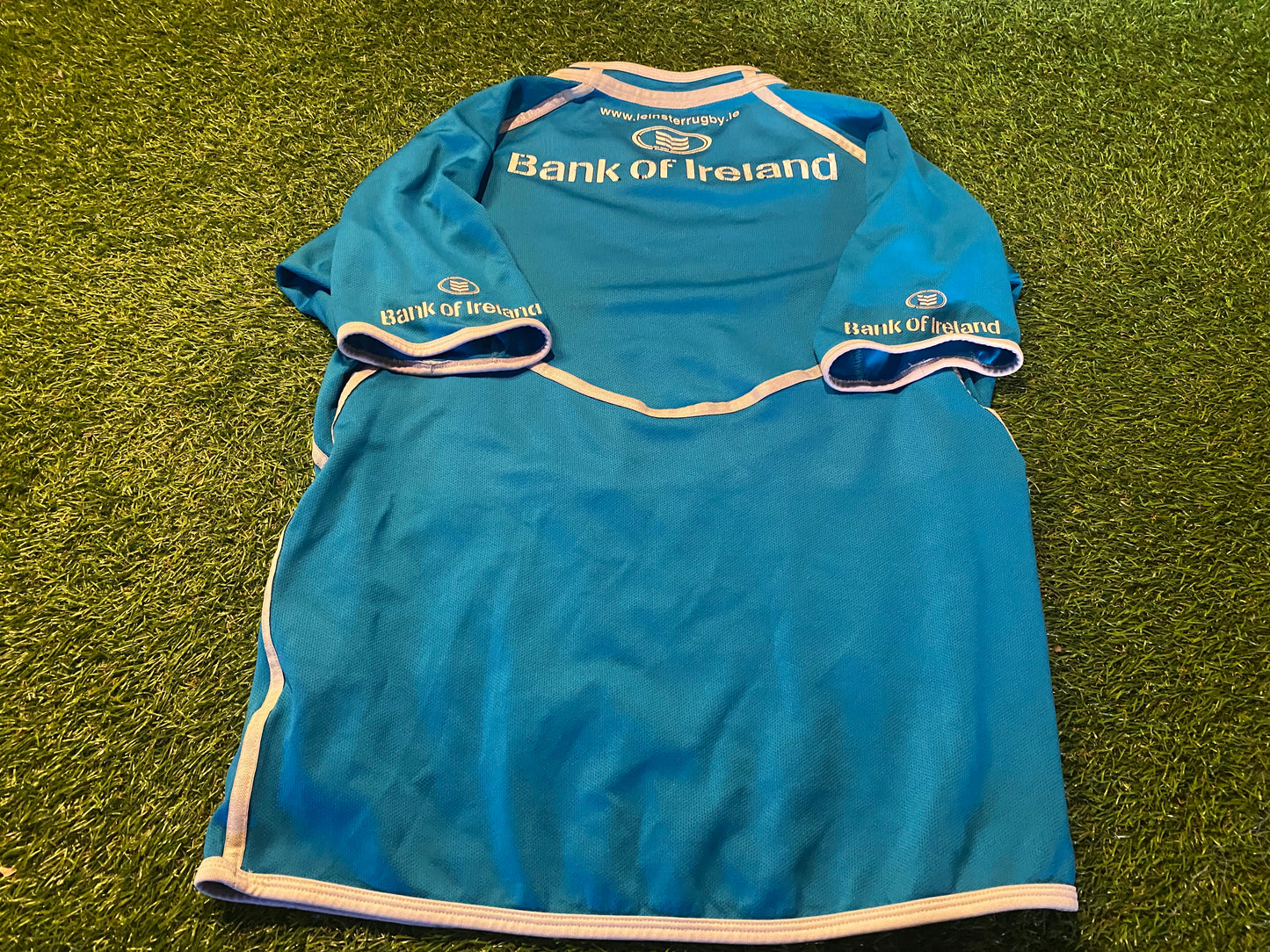 Leinster Eire Irish Rugby Union Football Medium Mans CCC Made Home Jersey