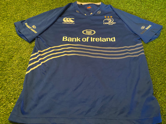 Leinster Eire Irish Rugby Union Football Big XXL 2XL Mans CCC Made HomeJersey