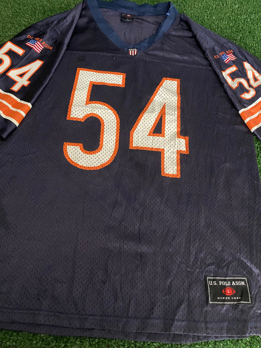 Chicago Bears NFL American Football USA Large Mans US Polo Association Made Jersey