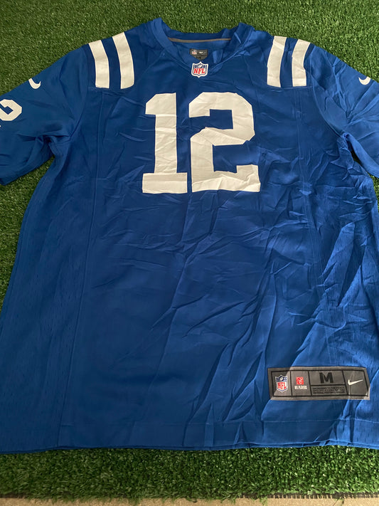 Indianapolis Colts NFL American Football USA Medium Mans Andrew Luck no12 Jersey