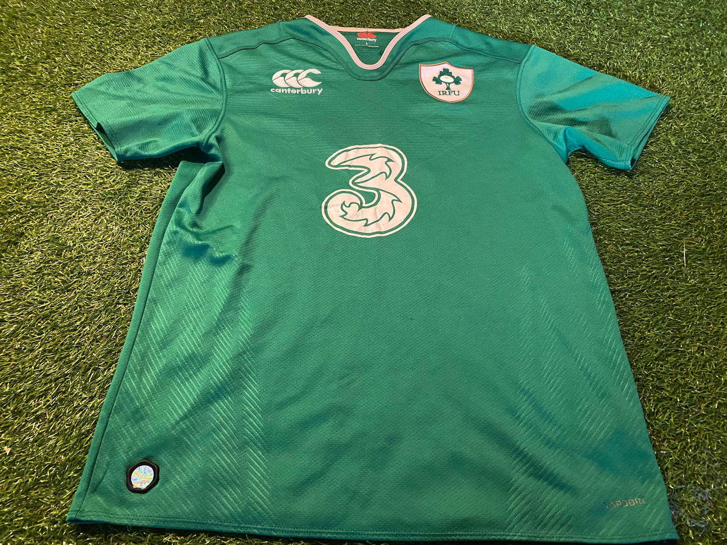 Ireland IRFU Eire Irish Rugby Union Football Large Mans Puma Made Home Jersey