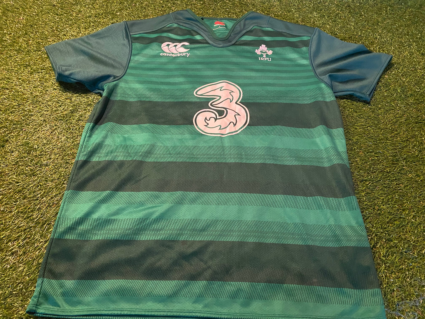 Ireland IRFU Eire Irish Rugby Union Football Large Mans Puma Made Jersey