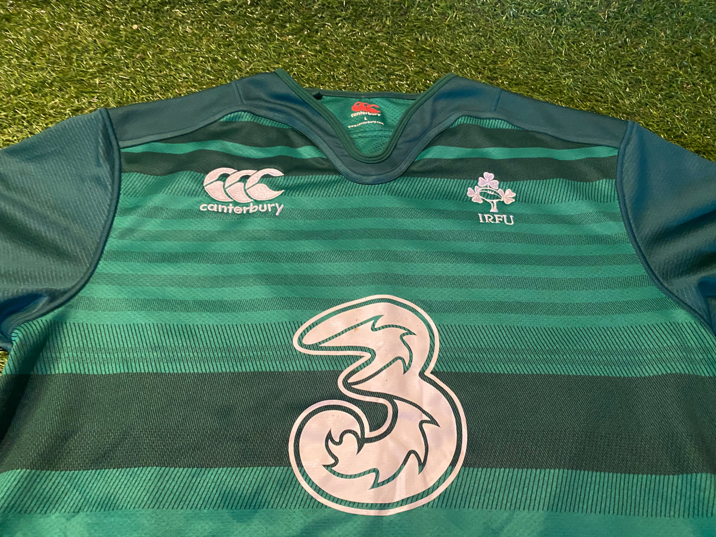 Ireland IRFU Eire Irish Rugby Union Football Large Mans Puma Made Jersey