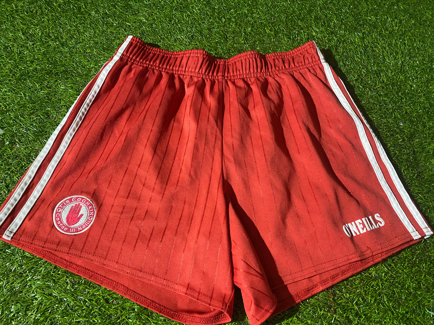 Co Tyrone Northern Ireland GAA Gaelic Football Small Mans Vintage Shorts