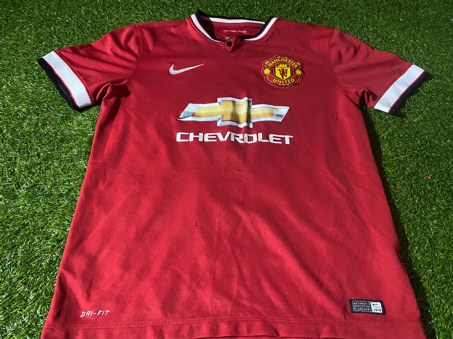 Manchester United England Soccer Football Medium Mans Mata no8 Nike Home Jersey