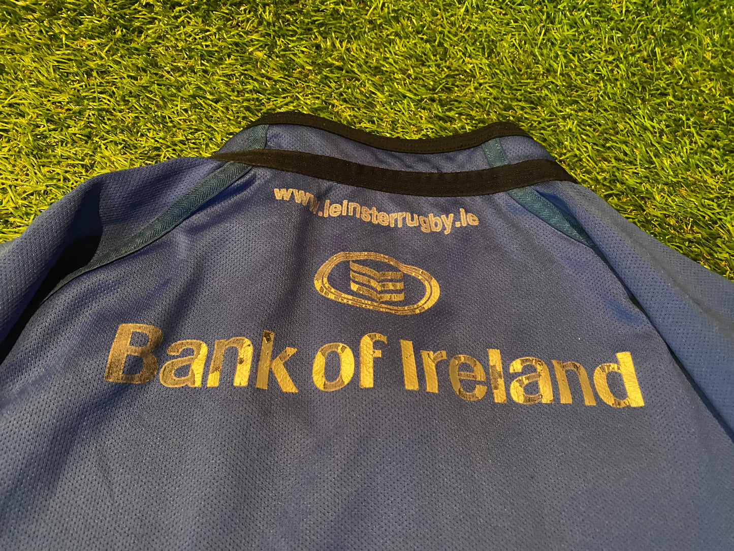 Leinster Eire Irish Ireland Rugby Union Football Large Mans CCC Made Vintage Jersey