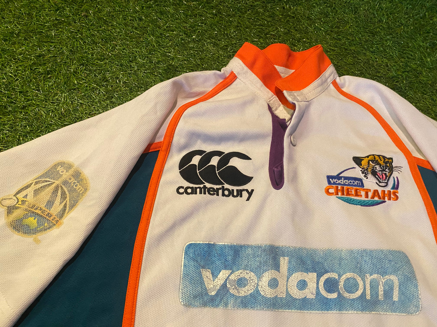 Vodacom Cheetahs African South Africa Rugby Union Small Mans CCC Made Jersey