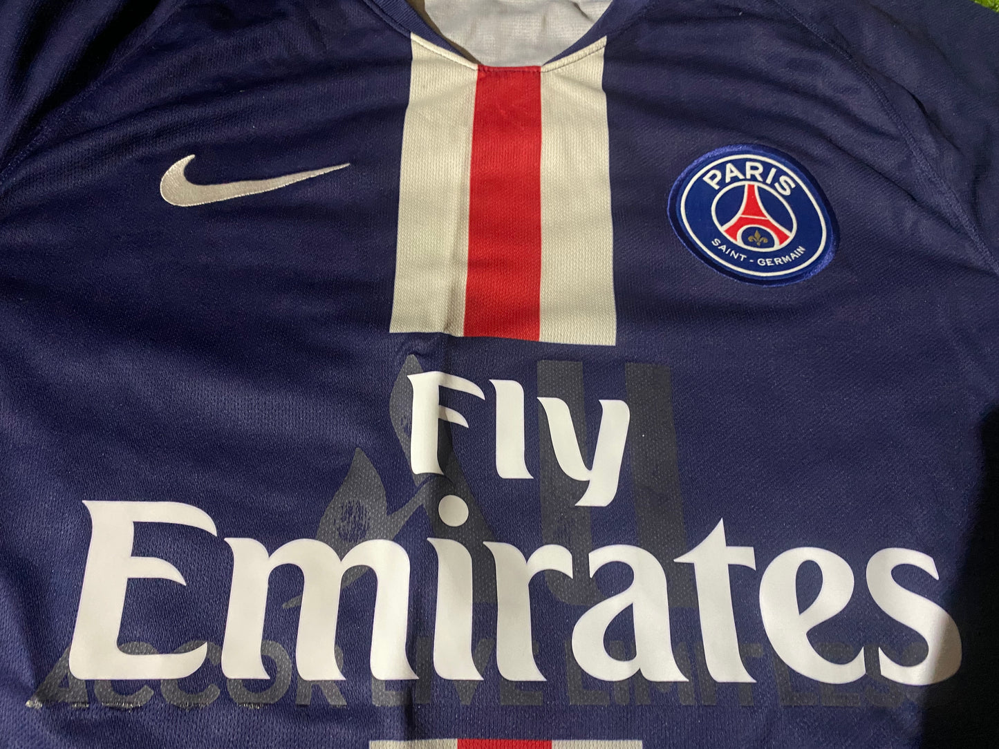 PSG Paris Saint Germain France Football Medium Mans Home Jersey