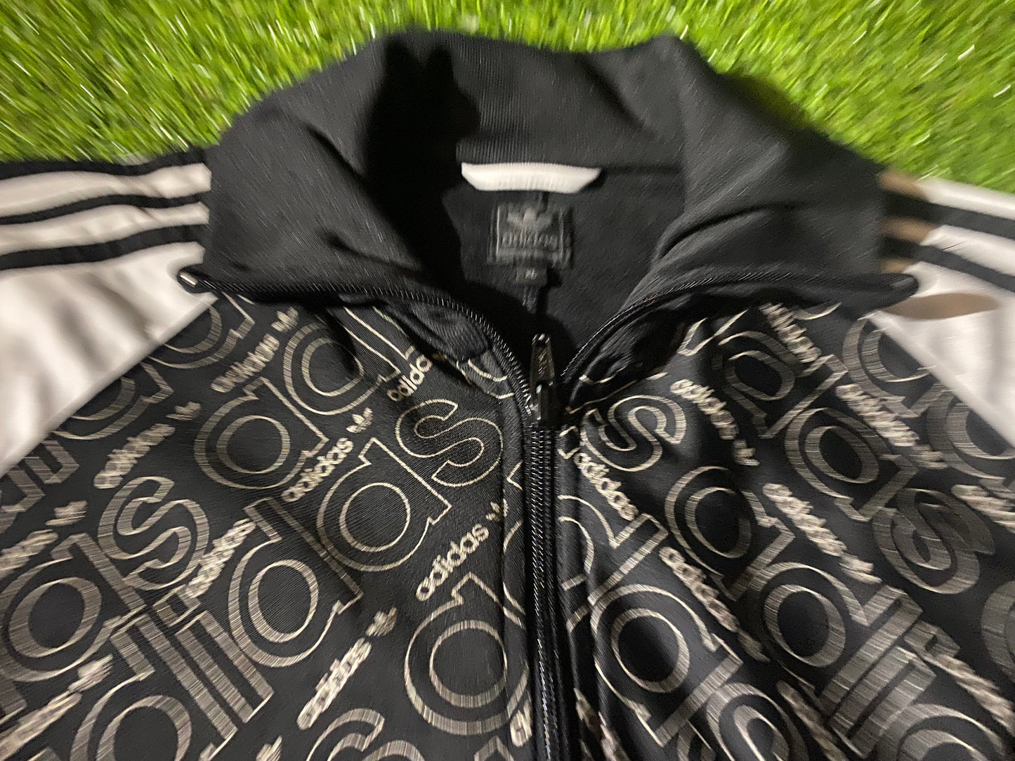 Rare Vintage XL Extra Large Mans Full Zip Up Adidas Made Jacket