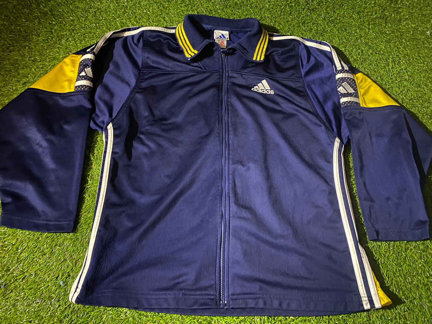 Rare Vintage Adidas Made Zip Up Jacket Small to Medium mans Size