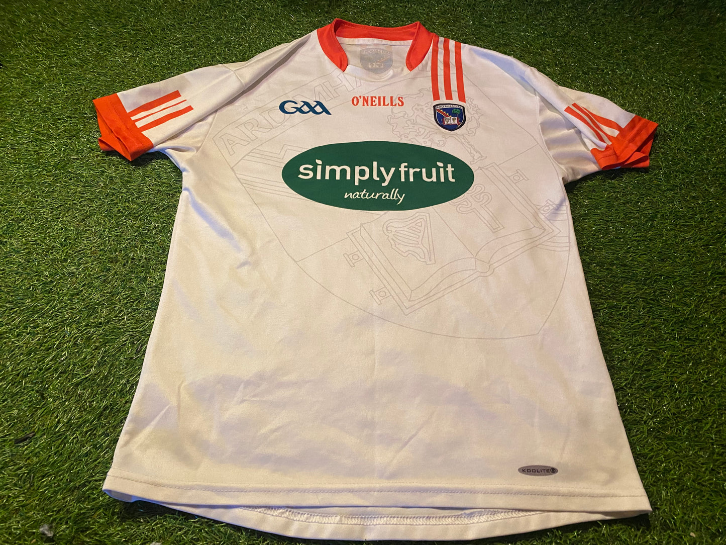 Co Armagh GAA Gaelic Football Ireland Medium Mans Rare Away Jersey