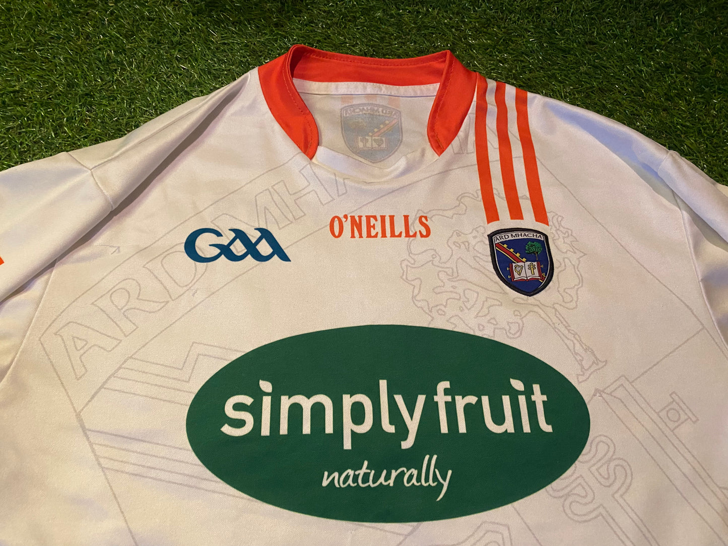 Co Armagh GAA Gaelic Football Ireland Medium Mans Rare Away Jersey