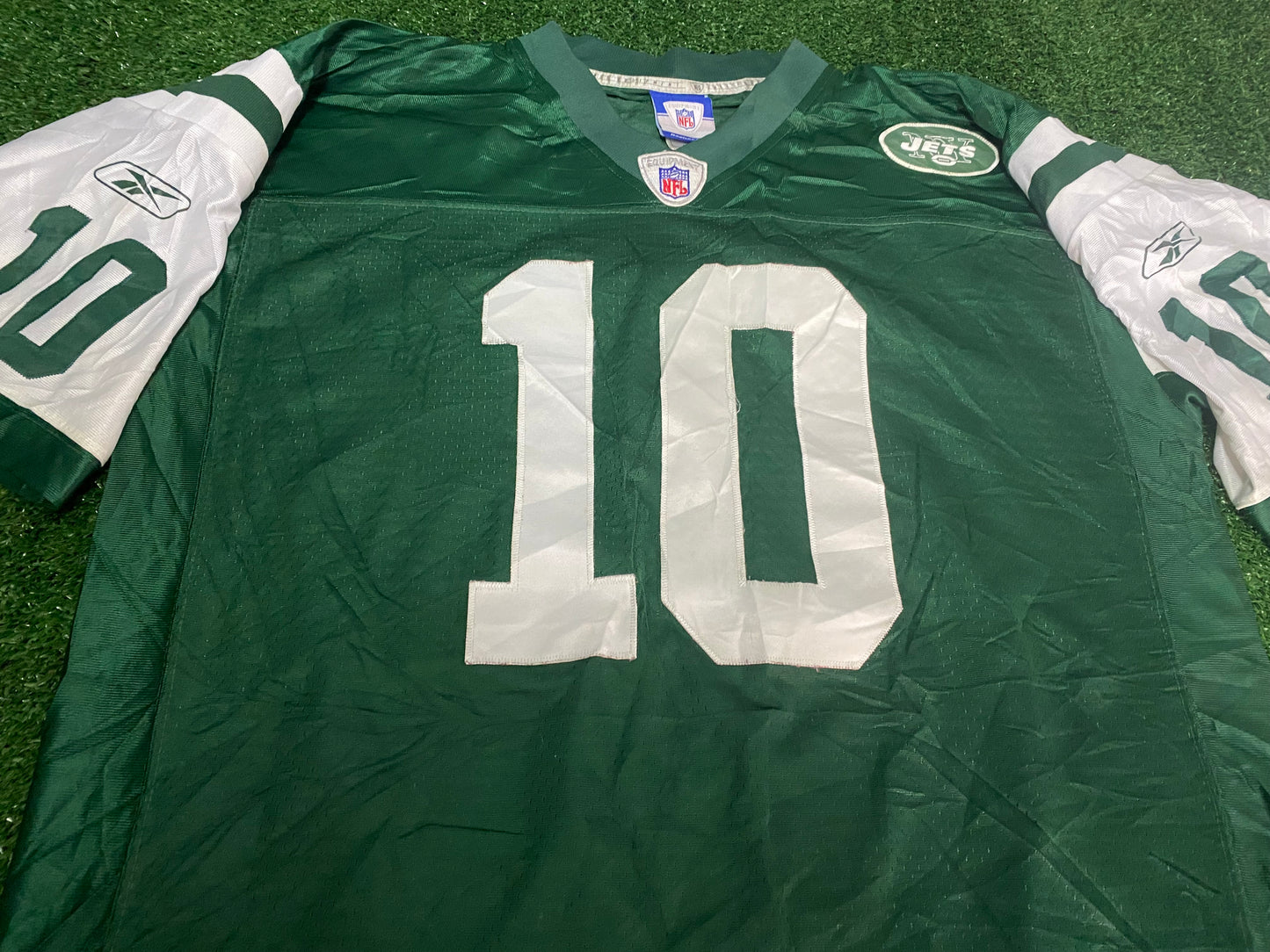 New York Jets USA NFL American Football Large Mans Pennington no10 Reebok Made Jersey