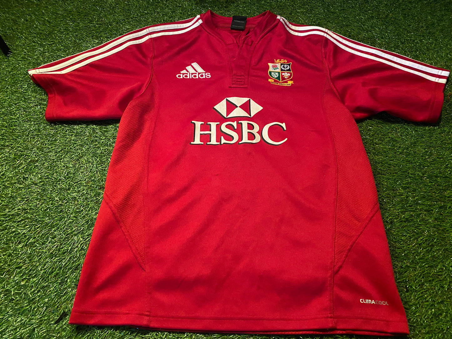 British & Irish Lions Rugby Union Football Small Mans 2009 Adidas Tour of South Africa Jersey