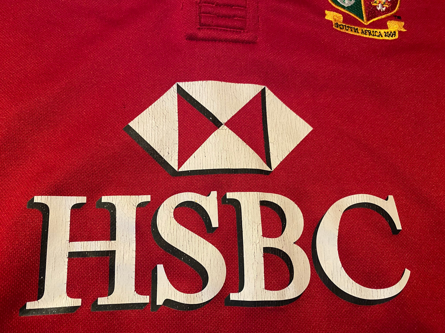 British & Irish Lions Rugby Union Football Small Mans 2009 Adidas Tour of South Africa Jersey