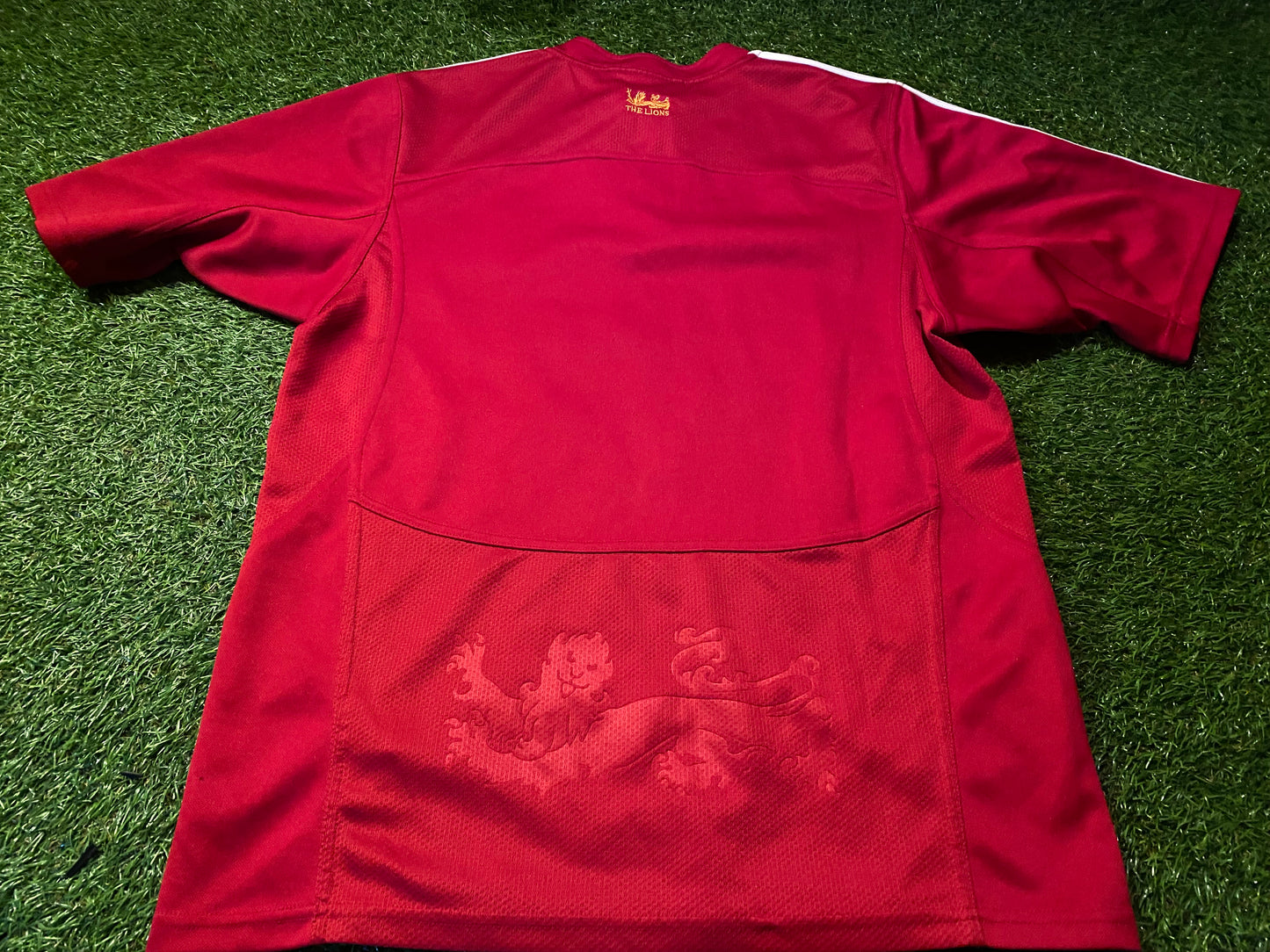 British & Irish Lions Rugby Union Football Medium Mans 2009 Adidas Tour of South Africa Jersey