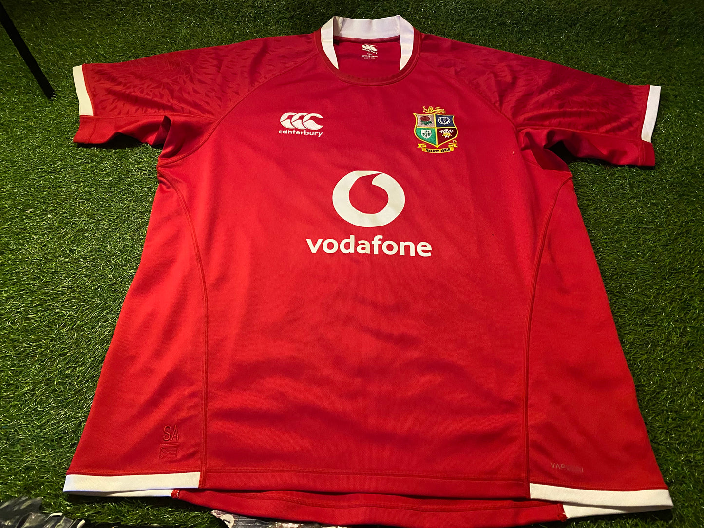 British & Irish Lions Rugby Union Football Big 3XL-4XL CCC Tour of South Africa Home Jersey