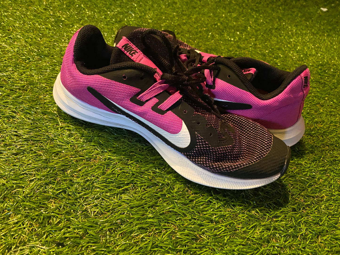 Nike Downshifter Pink / Black Trainers Womans Adult UK Size 5.5 EU Size 38.5