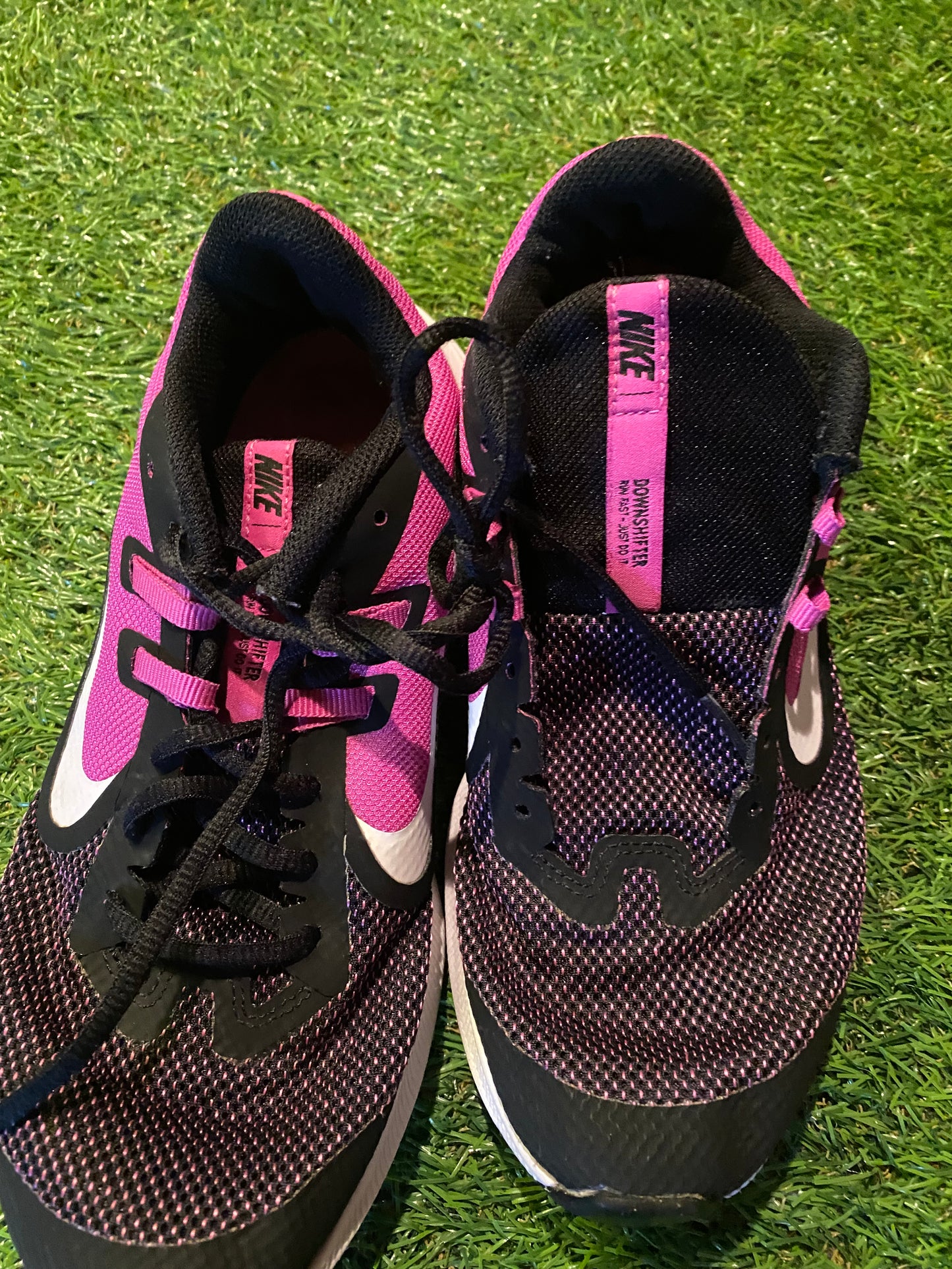 Nike Downshifter Pink / Black Trainers Womans Adult UK Size 5.5 EU Size 38.5