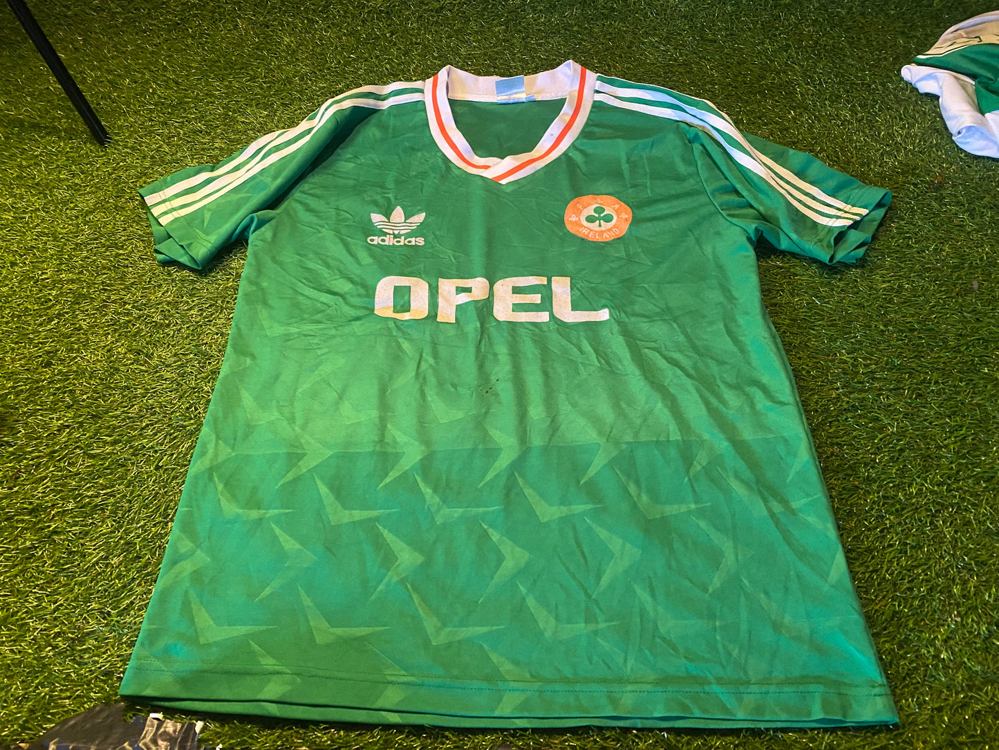 Republic of Ireland Football Soccer Large Mans Remake of 1990 Vintage Style Jersey
