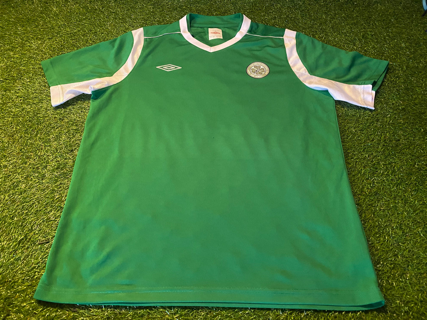Celtic FC Scotland Scottish Soccer Football Large Mans Casual Vintage Leisure Top