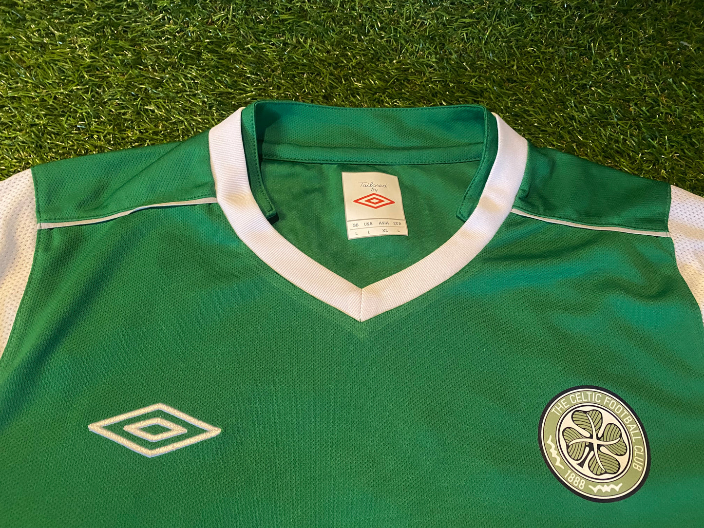 Celtic FC Scotland Scottish Soccer Football Large Mans Casual Vintage Leisure Top