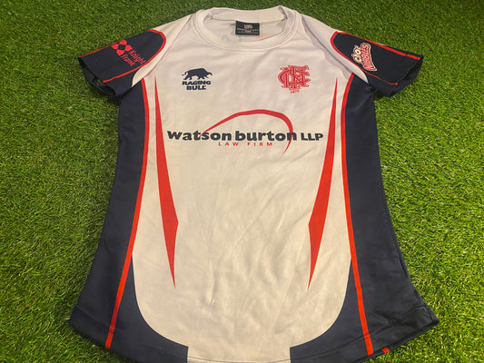 Unknown Raging Bull 1875 ? Rugby Union Football Small mans Stretch Lighter Jersey