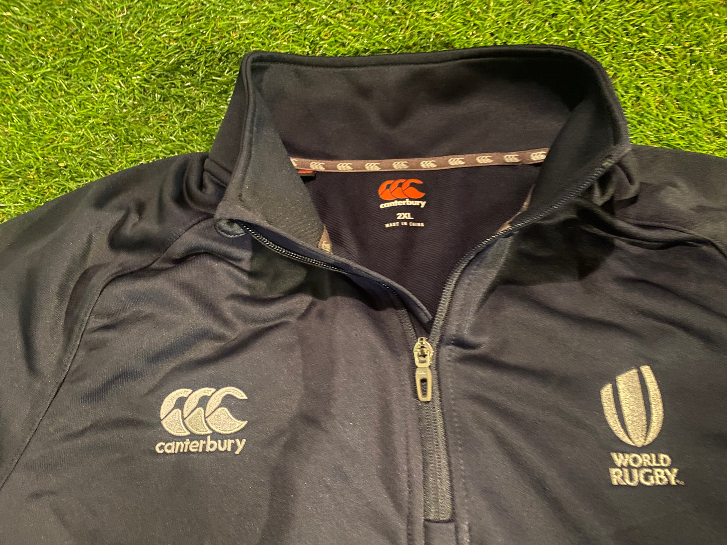 World Rugby CCC Canterbury of New Zealand Rugby Union XXL 2XL Mans Overtop