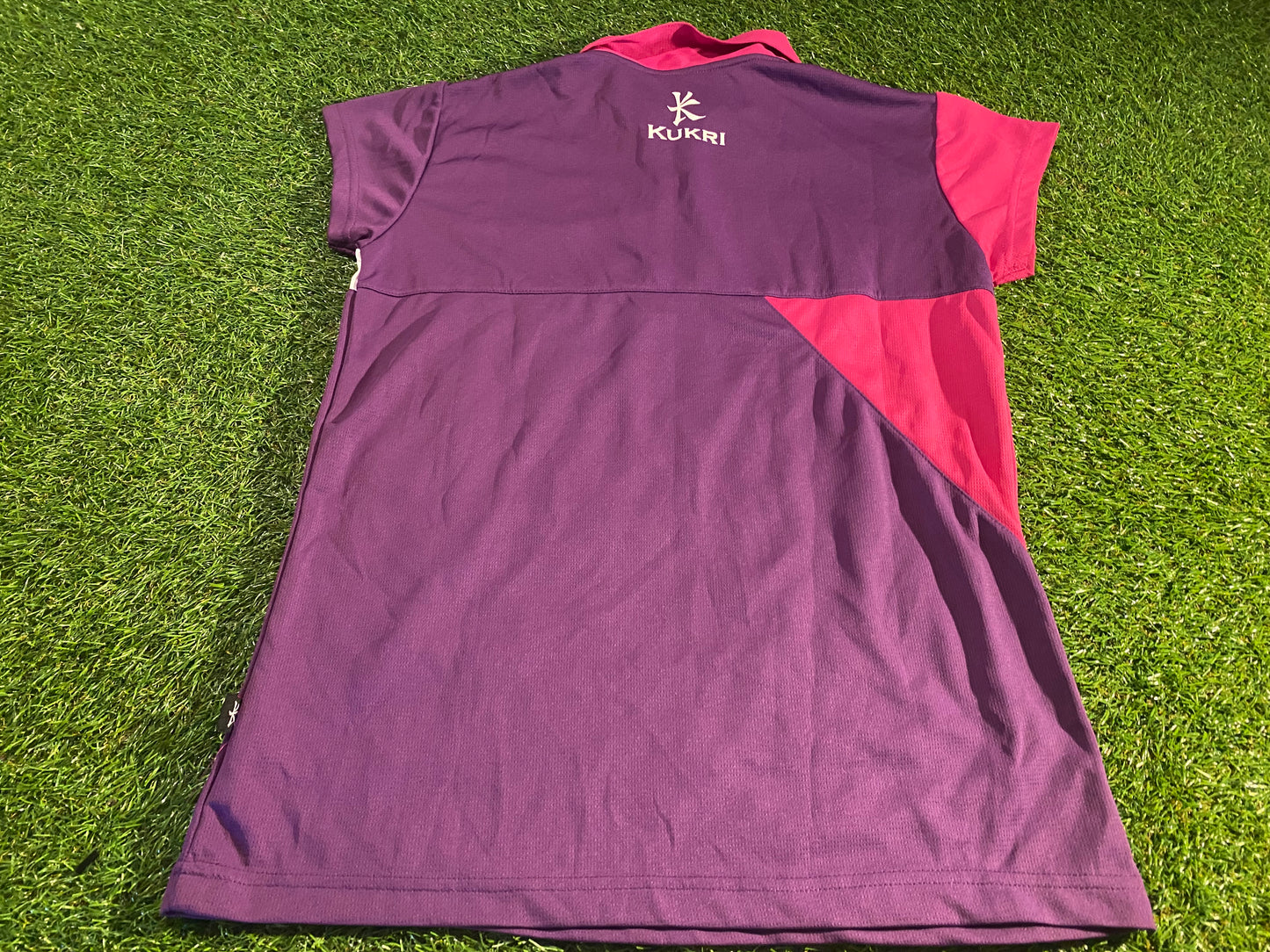 Ulster Northern Irish Rugby Union Football Womans Size 12 Kukri Made Polo Jersey