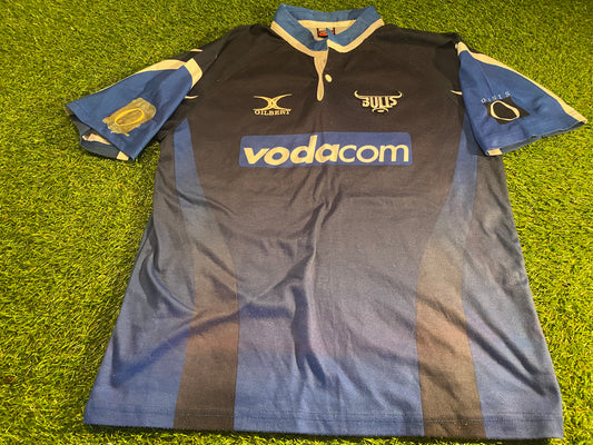 Vodacom Bulls South Africa African Rugby Union Football Medium mans Soft Feel Jersey