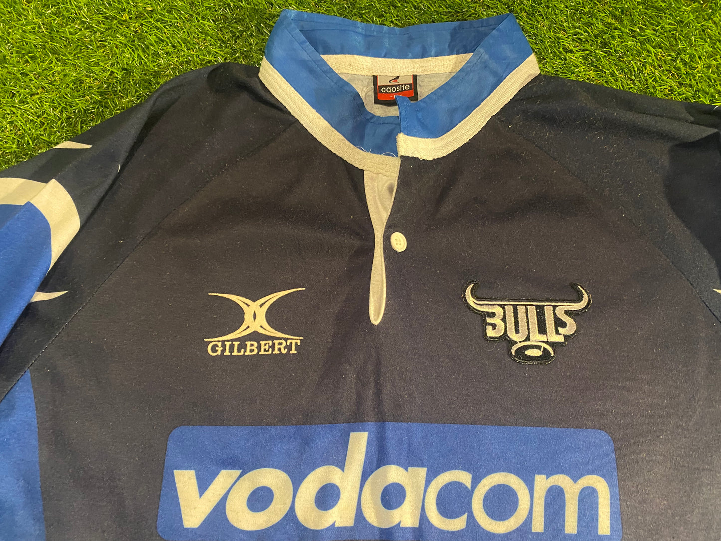 Vodacom Bulls South Africa African Rugby Union Football Medium mans Soft Feel Jersey