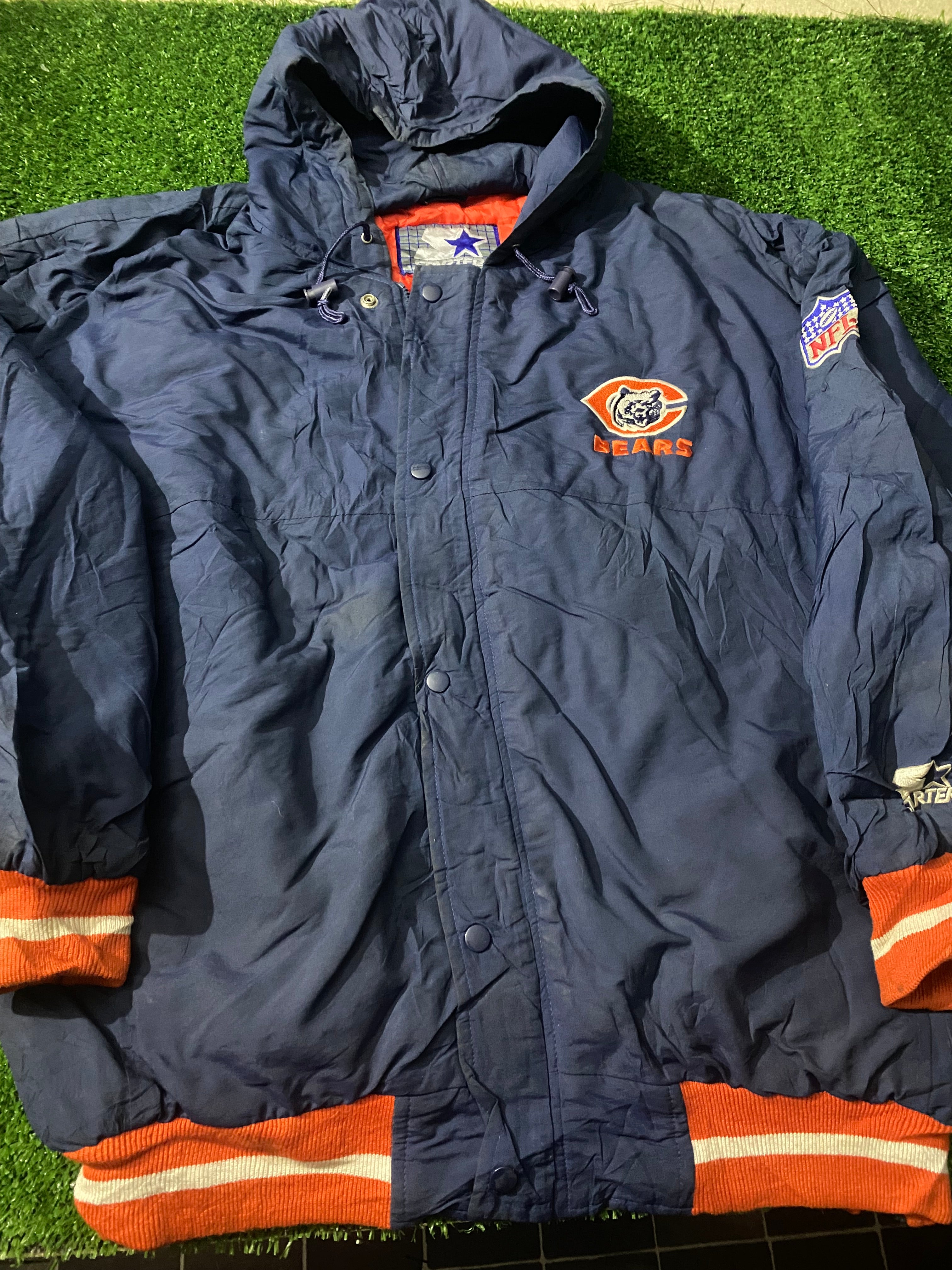 Chicago bears vintage jacket sale