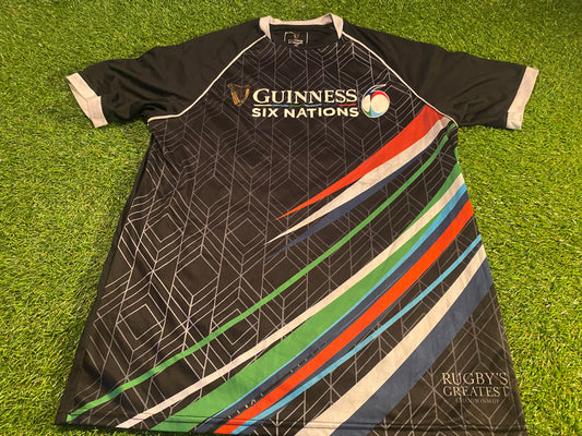 Guinness 6 Six Nations Rugby Union Football Medium Mans Lighter Leisure Top