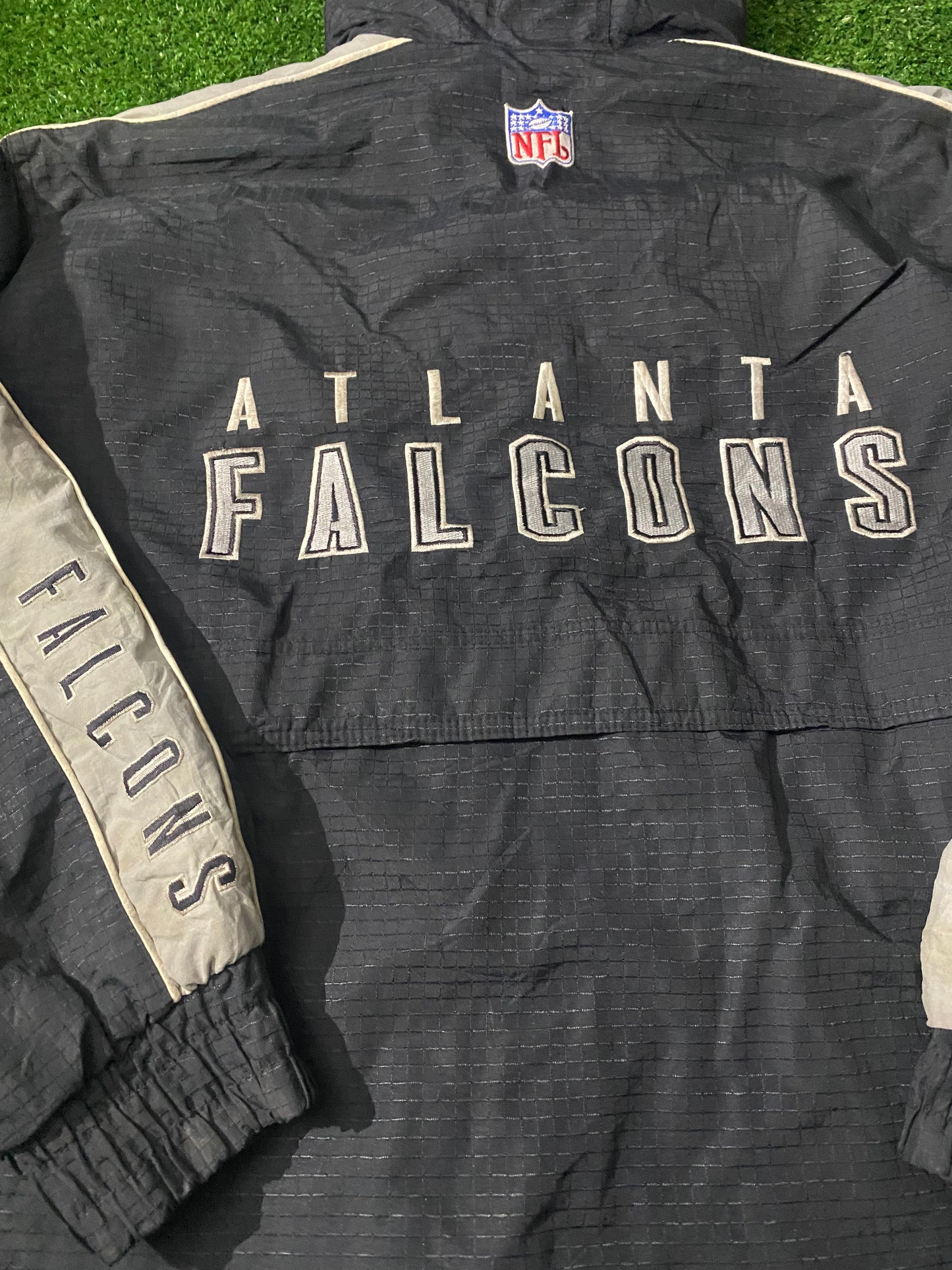 Atlanta Falcons USA USA NFL American Football Large Mans Rare Puma Hooded Padded jacket