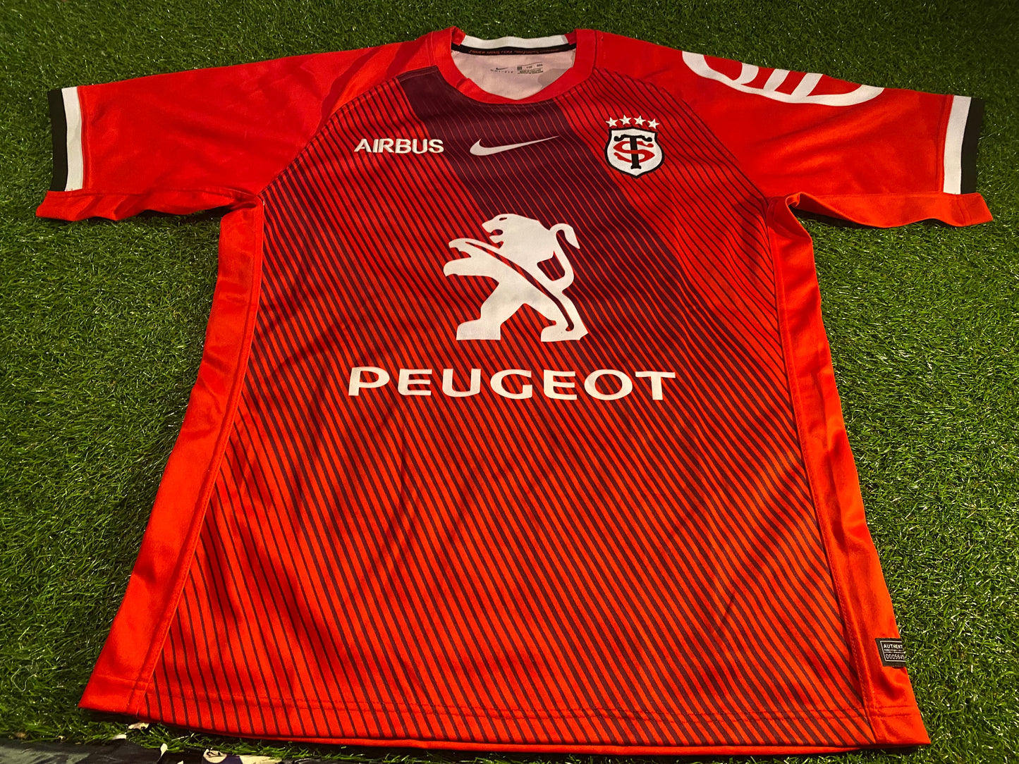 Toulouse Stade Toulousain France French Rugby Union XXL 2XL Large Mans NEW Nike Jersey