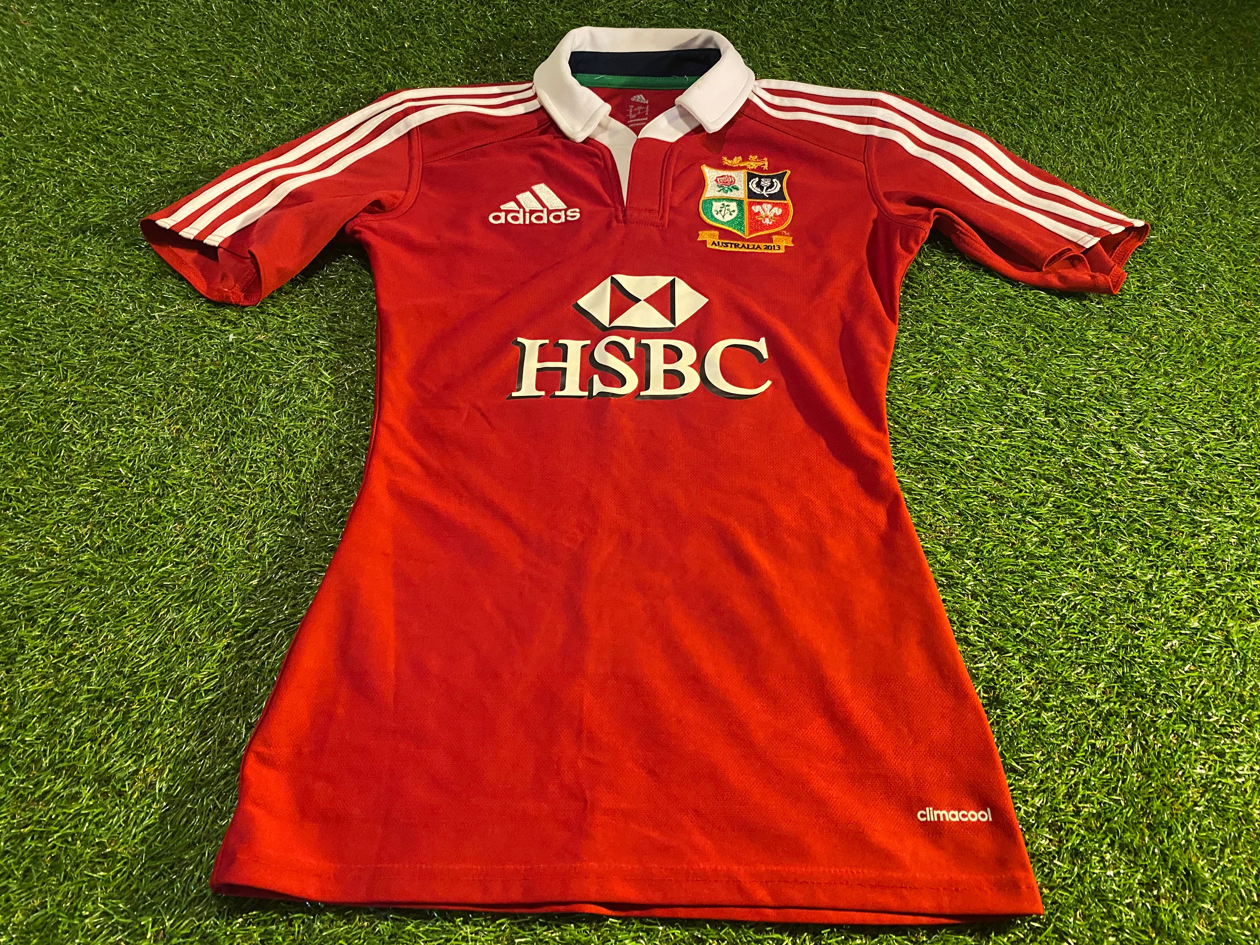 RARE British and Irish lions 2005 rugby shirt adidas size L
