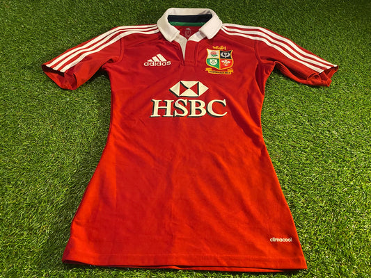 British & Irish Lions Rugby Union Football Small Mans 2013 Adidas Tour of Australia Tight Fit Jersey