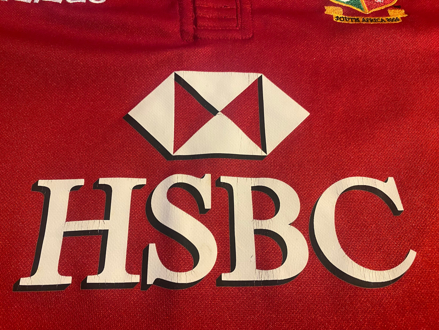 British & Irish Lions Rugby Union Football Medium Mans 2009 Adidas Tour of South Africa Jersey