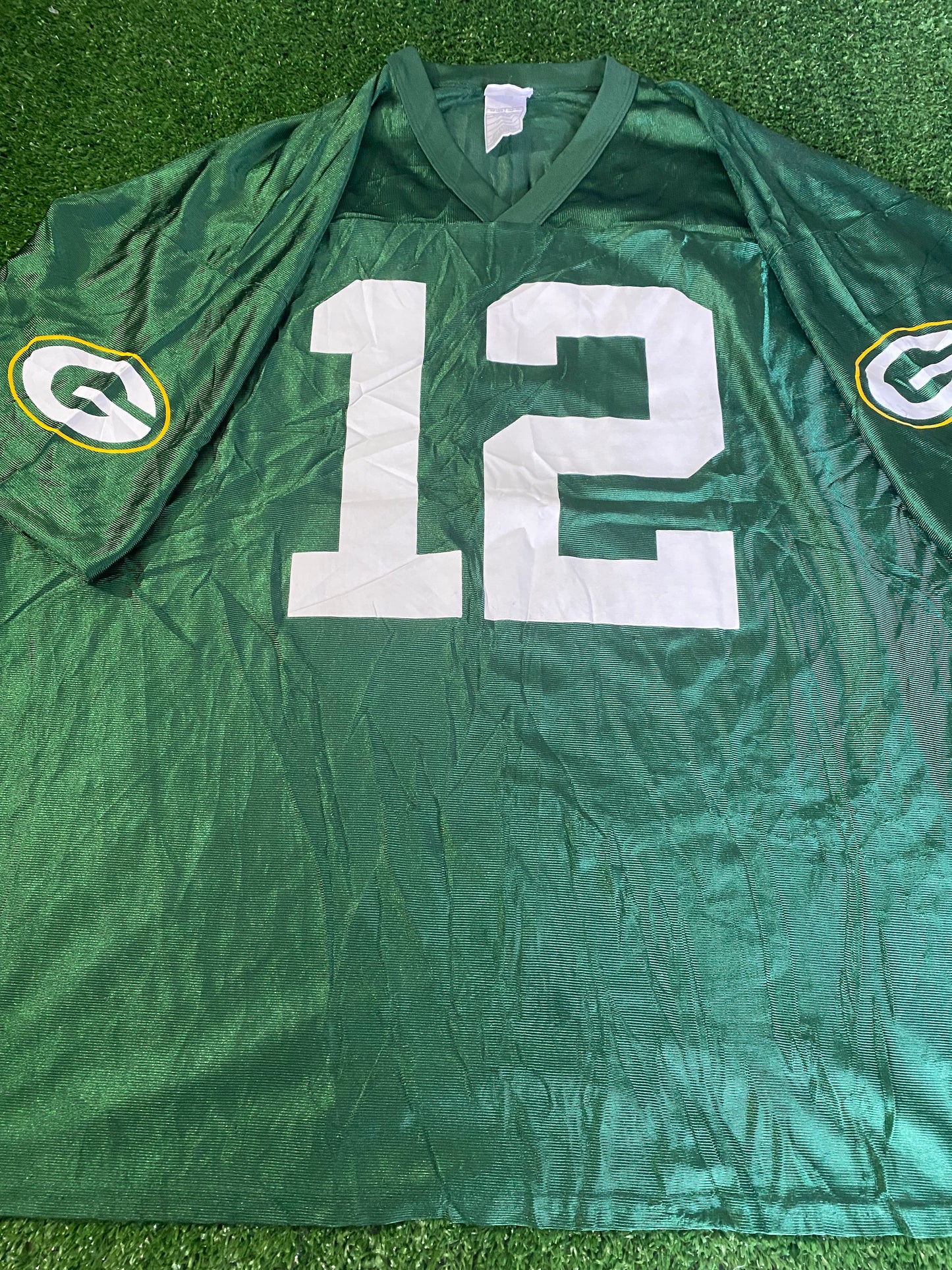 Green Bay Packers NFL USA United States Big XXL 2XL Mans Vintage Rodgers no12 Jersey