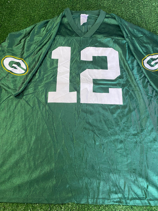Green Bay Packers NFL USA United States Big XXL 2XL Mans Vintage Rodgers no12 Jersey