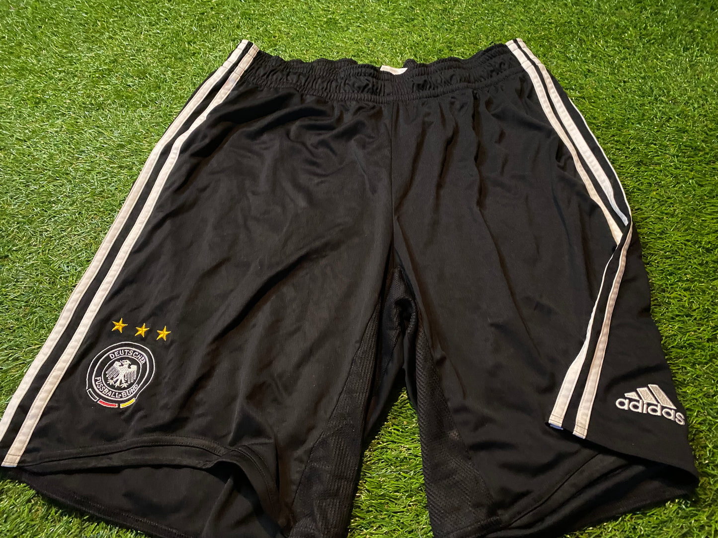 Germany German Soccer Football Big XXL 2XL Mans Adidas Made 2007 Home Shorts