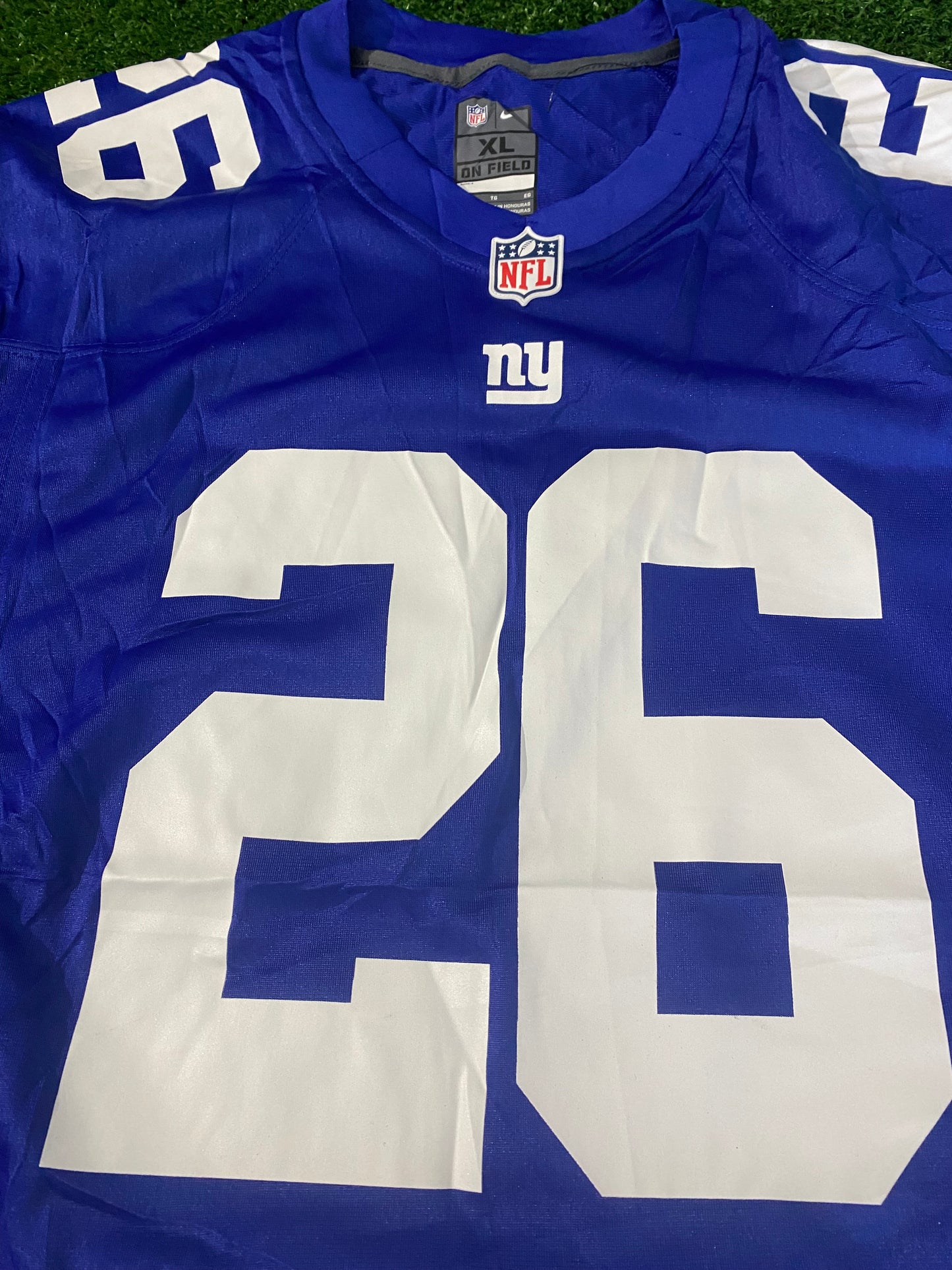 New York Giants USA NFL American Football XL Extra Large Mans Barkley no26 Nike Jersey