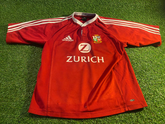 British & Irish Lions Rugby Union Football Medium Mans 2005 Adidas Tour of New Zealand Jersey