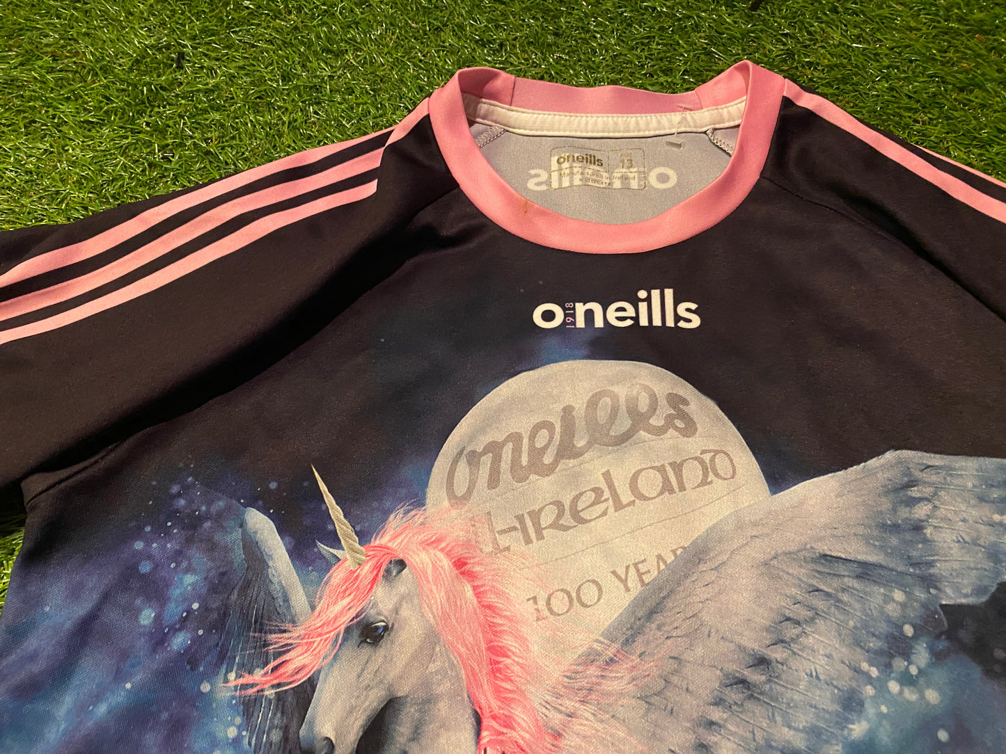 Unicorn Eire Irish Ireland Girls / Females GAA Gaelic Football Hurling Size 10 Jersey