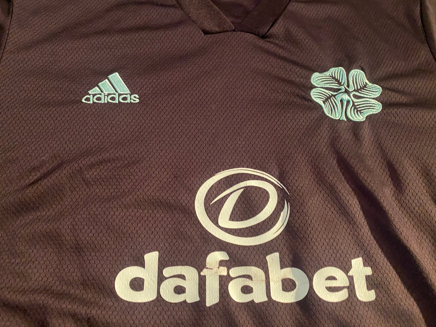 Celtic FC Scotland Scottish Soccer Football large mans 2021 Away Jersey