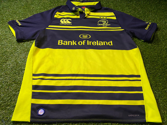 Leinster Eire Irish Ireland Rugby Union Football XL Extra Large Mans CCC Made Jersey