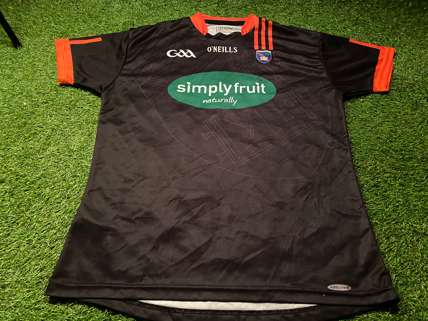 Co Armagh GAA Gaelic Football Ireland Tighter Fit Player Issue Mans Rare Away Jersey
