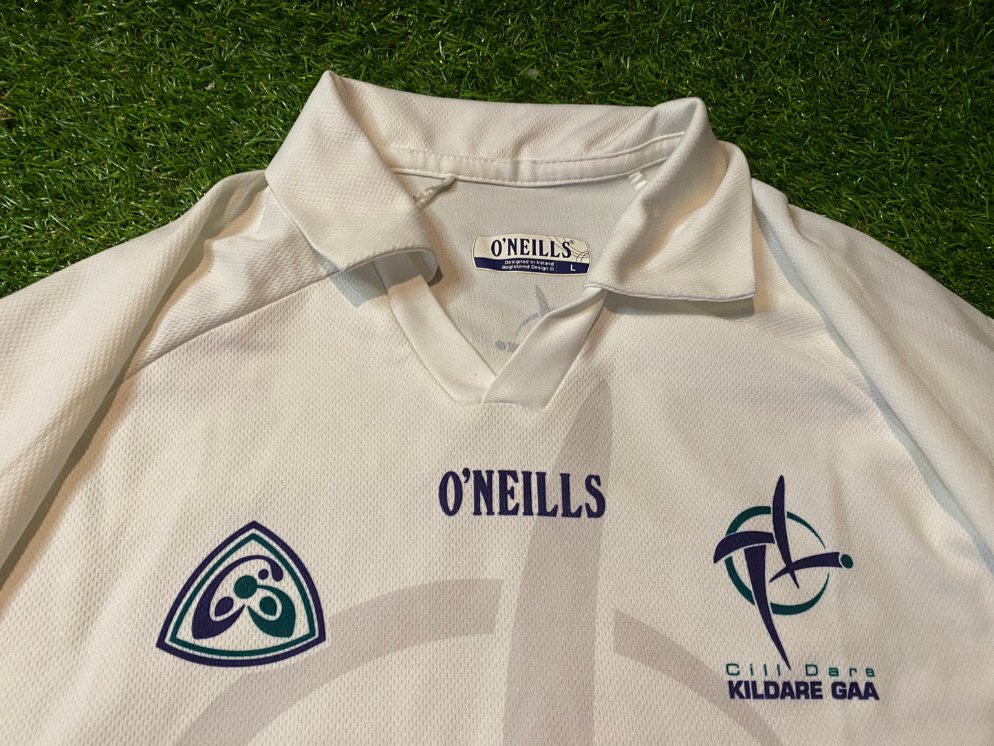 Co Kildare GAA Gaelic Football Ireland Eire Irish Large Mans Rare Vintage Jersey