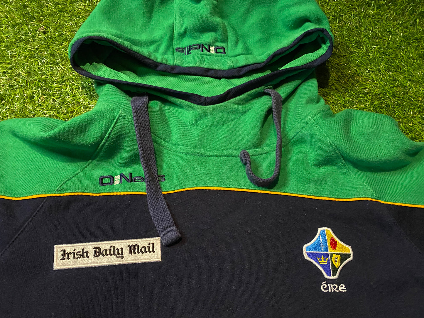 4 Four Province GAA Gaelic Football Ireland Eire Irish Large Mans Heavy Hooded Top