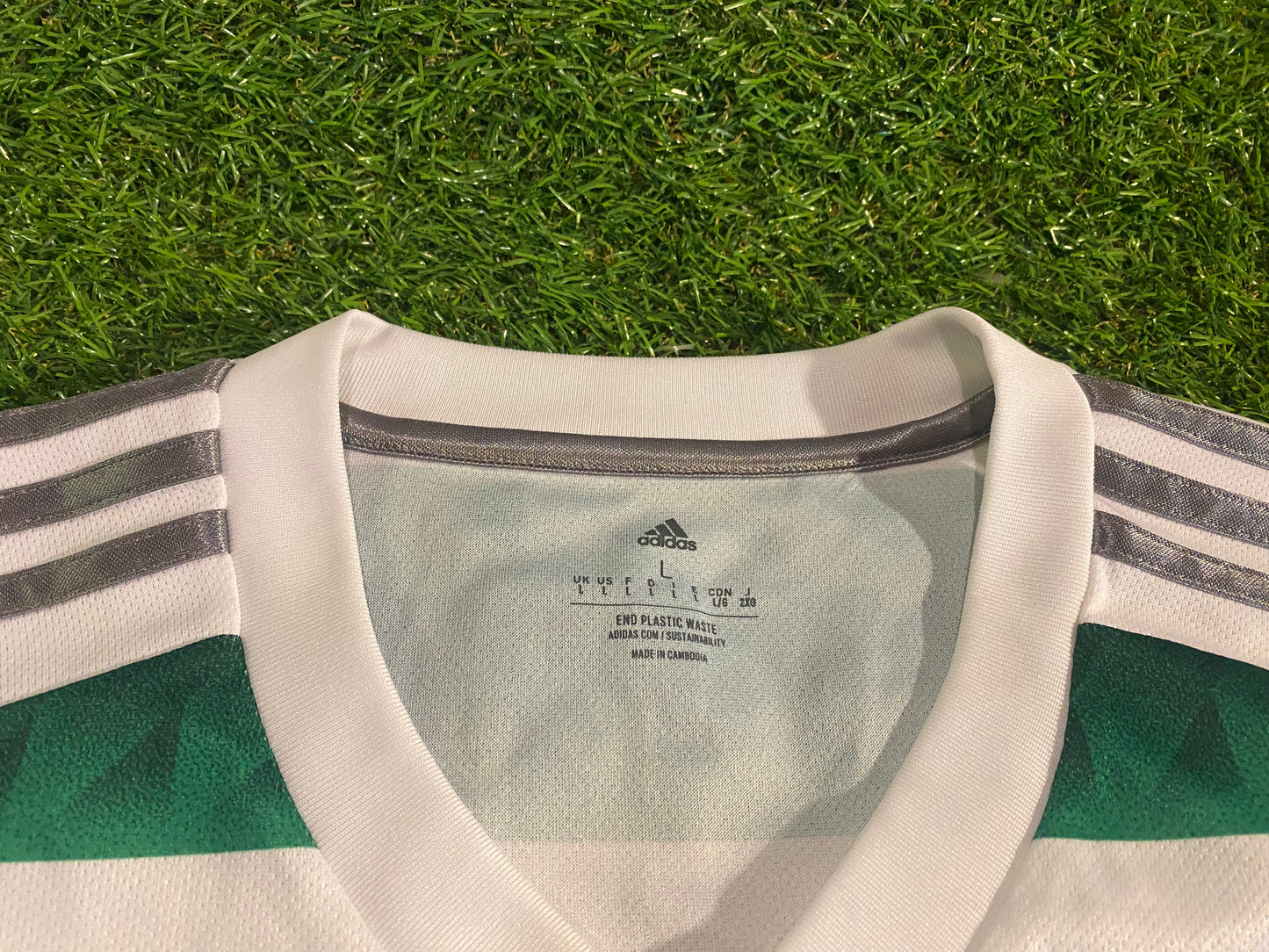 Celtic FC Scotland Scottish Soccer Football Large Mans 2023 Adidas Made Home Jersey